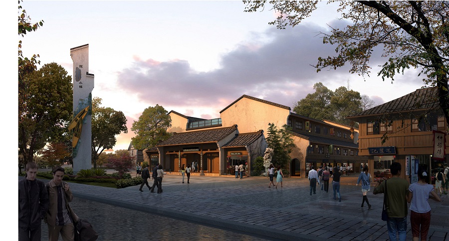 杭州市上塘河風情小鎮